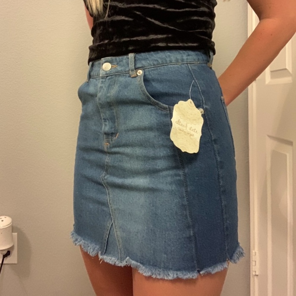 Altar’d State Denim Skirt